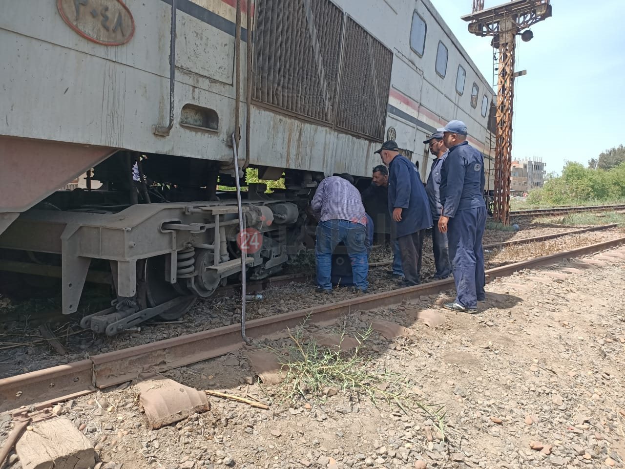 قطار المنصورة - دمياط