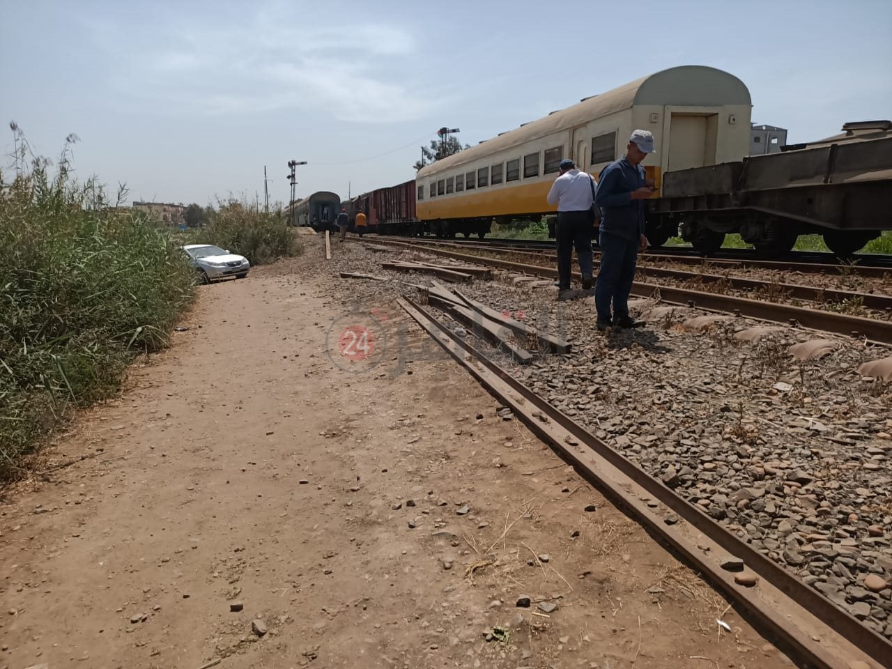 قطار المنصورة - دمياط