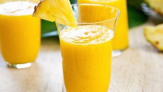 عصير المانجو باللبن