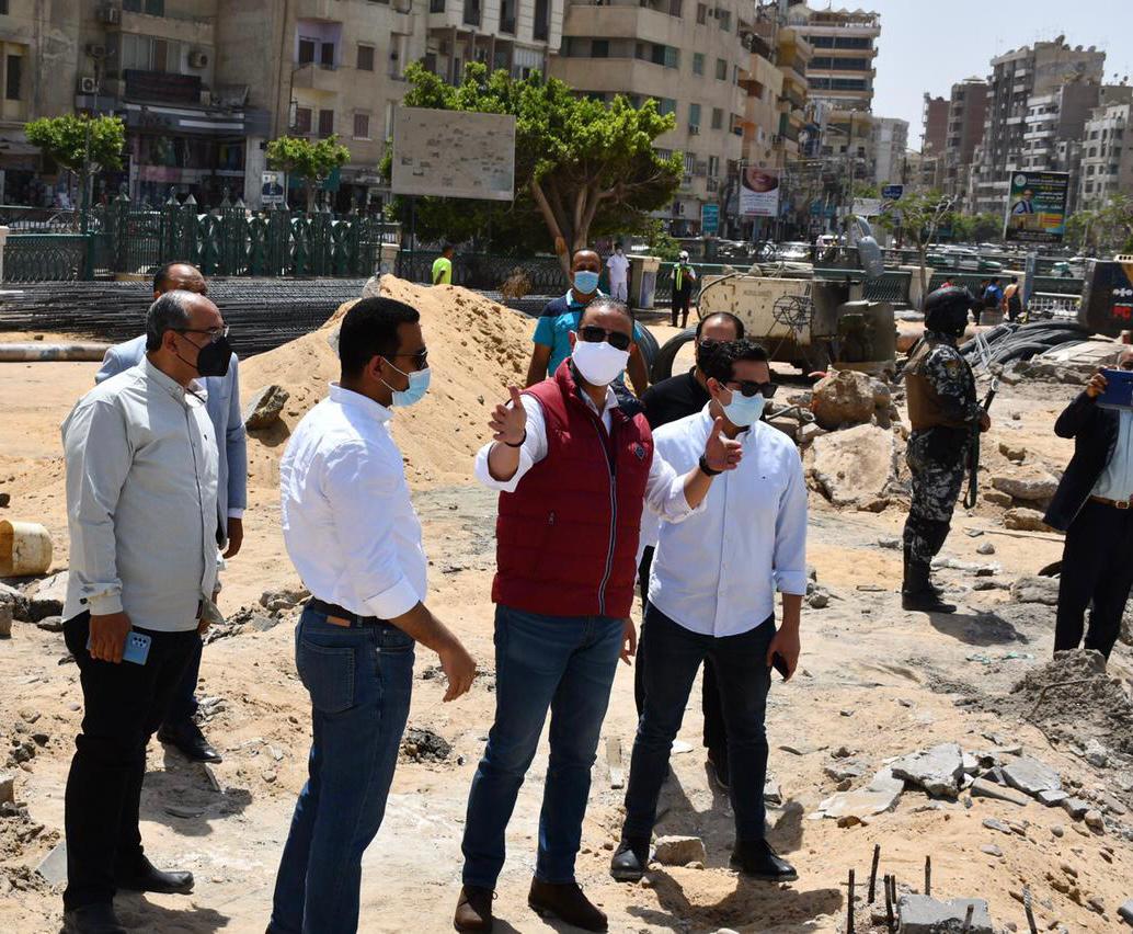 محافظ الفيوم يتفقد تطوير منطقة السواقي