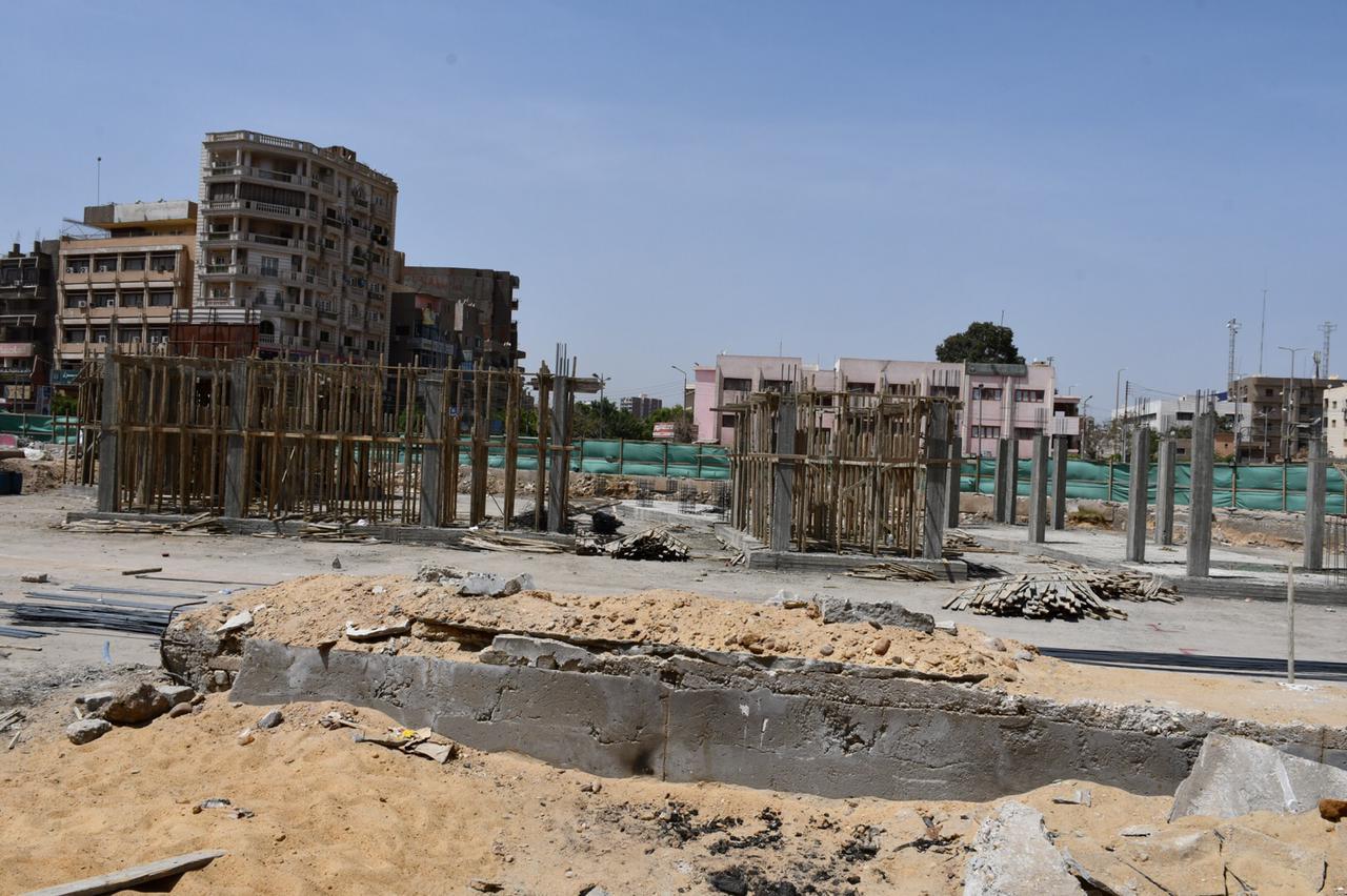 أعمال تطوير منطقة السواقي بالفيوم