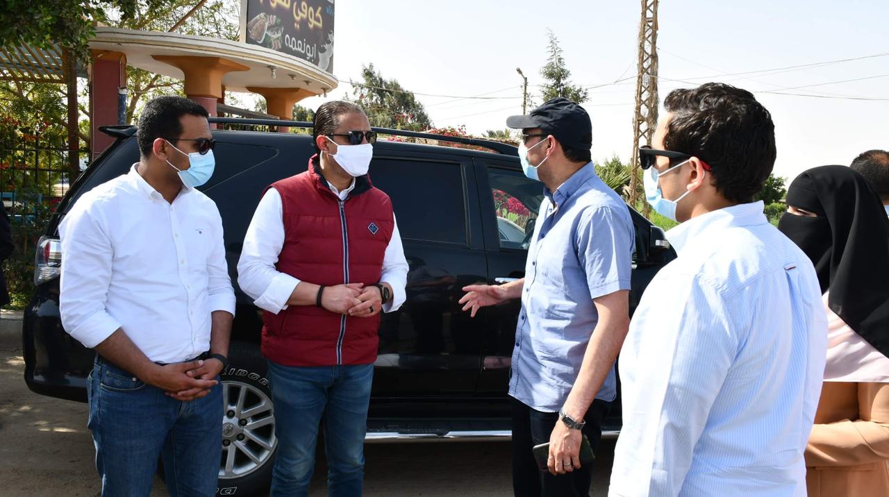 جولة لمحافظ الفيوم للتأكد من قرارات غلق الأندية والمحميات في شم النسيم