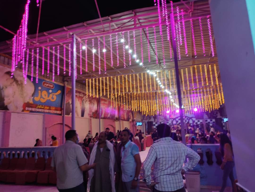 تشميع قاعة أفراح بالفيوم