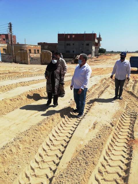 رصف طريق أبو الأخضر - العلاقمة - المانسترلي بالشرقية 01