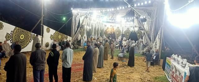 فض سرادق عزاء بالشرقية 03