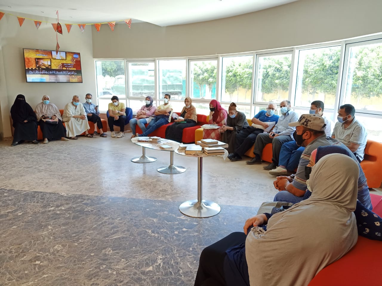 تطعيم مرضى الأورام بمركز القوات المسلحة بالشرقية بلقاح كورنا 07