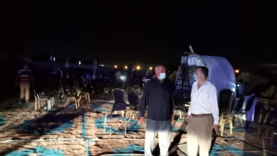 فض حفل زفاف مخالف بالشرقية 02