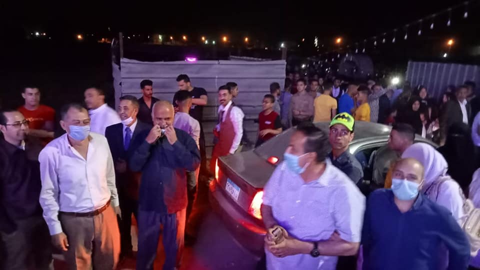 فض حفل زفاف مخالف بالشرقية 03