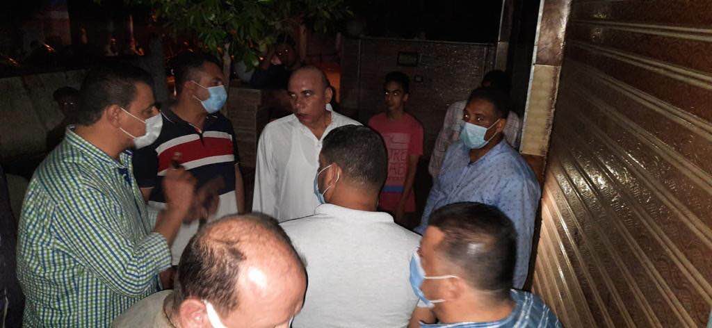 غلق مقهى مخالف بالشرقية