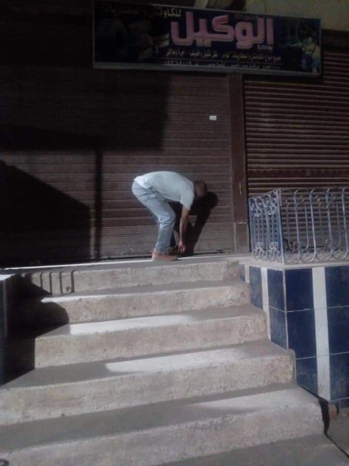 غلق محال تجارية مخالفة لقرارات الغلق بالفيوم