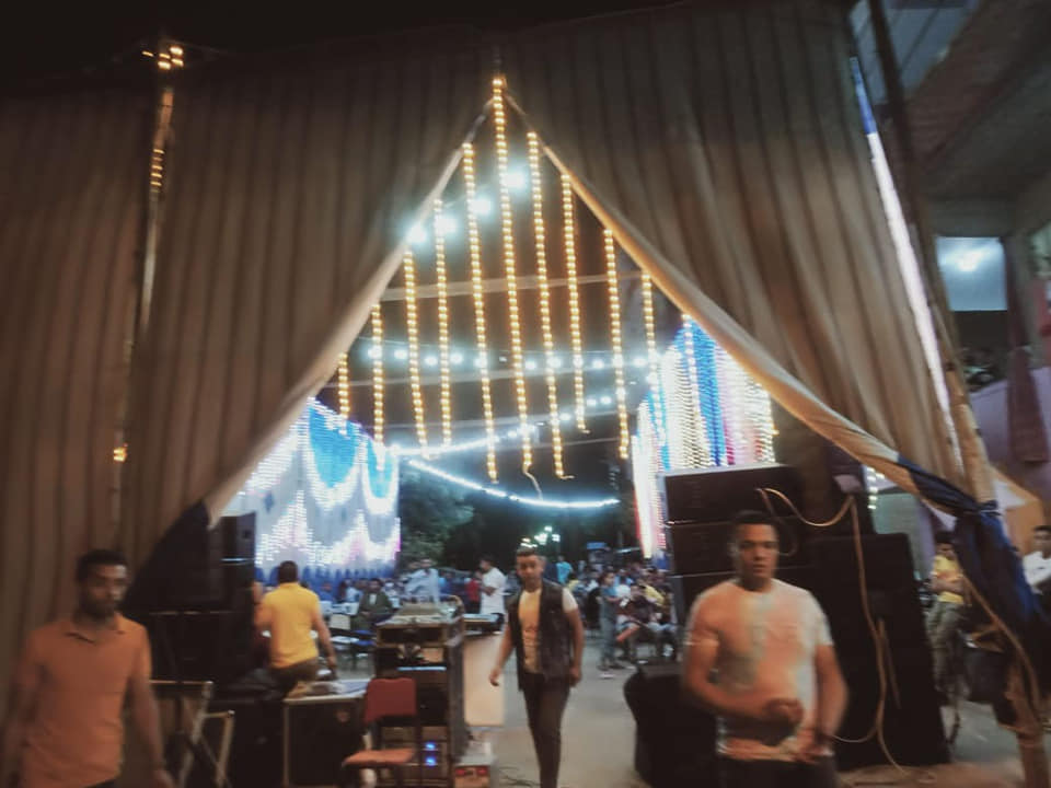 فض أفراح شعبية مخالفة بالشرقية 01