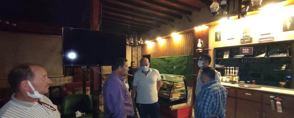 تشميع كافيه مخالف بالشرقية 05