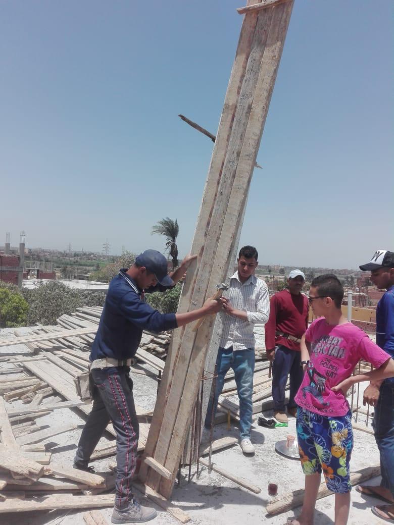 إزالة تعديات على الأراضي الزراعية وأملاك الدولة في الفيوم