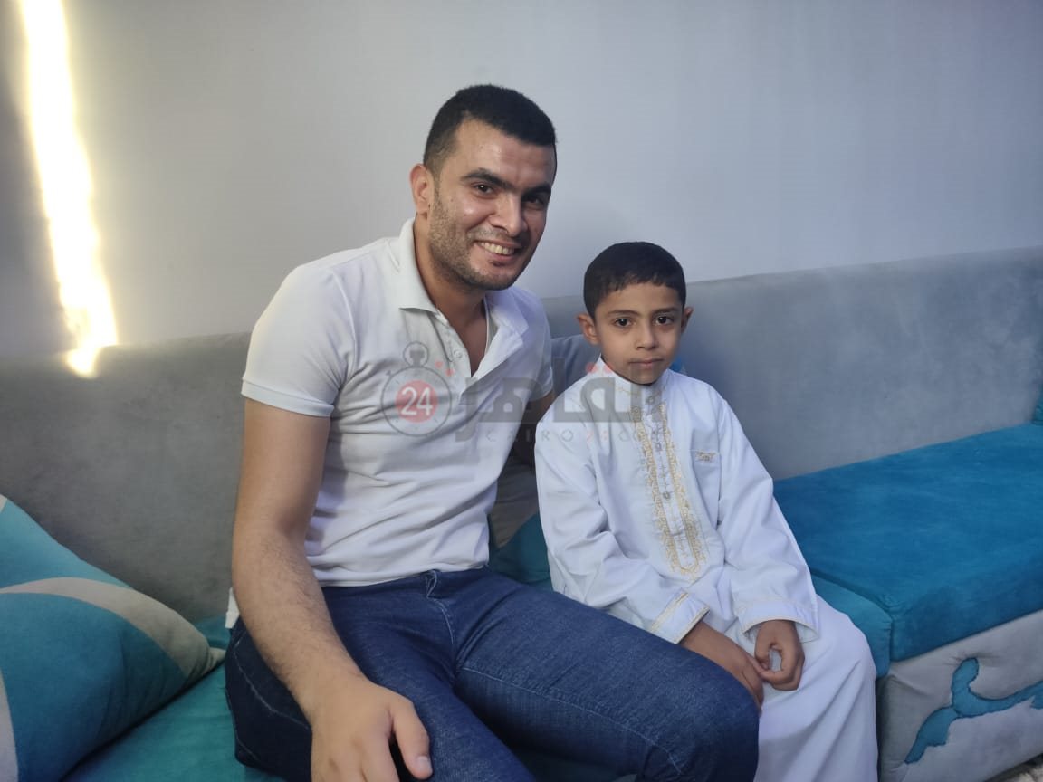 الطفل عبدالله ومراسل القاهرة 24