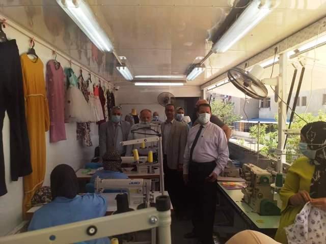 الدفعة الأولى للتدريب على التفصيل والحياكة 2