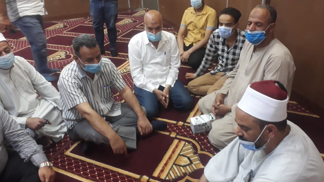 أول صلاة بعد إعادة فتح زاوية سنورس للمصلين