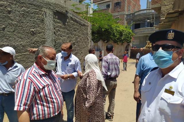 حملة إزالة في ههيا بالشرقية 01