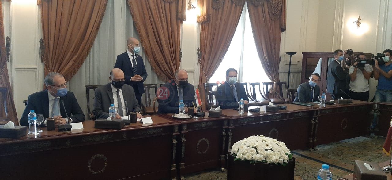  وزيري خارجية مصر وقطر (2)