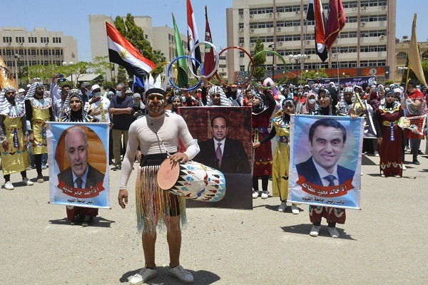 مهرجان السمراء مستقبل مصر في جامعة الفيوم