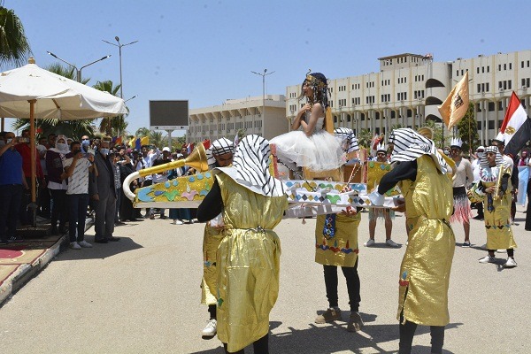 مهرجان السمراء مستقبل مصر في جامعة الفيوم