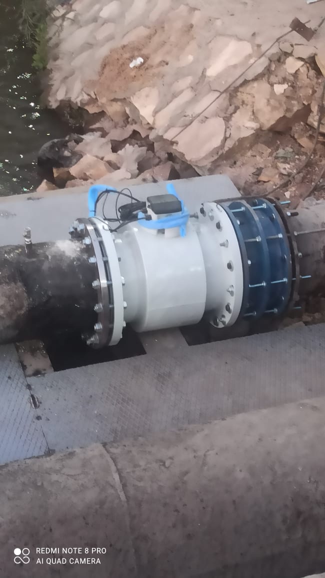 كسر مفاجئ بأحد خطوط مياه الشرب في الفيوم