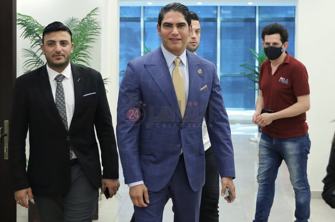 زيارة رجل الأعمال أحمد أبو هشيمة لمقر القاهرة 24