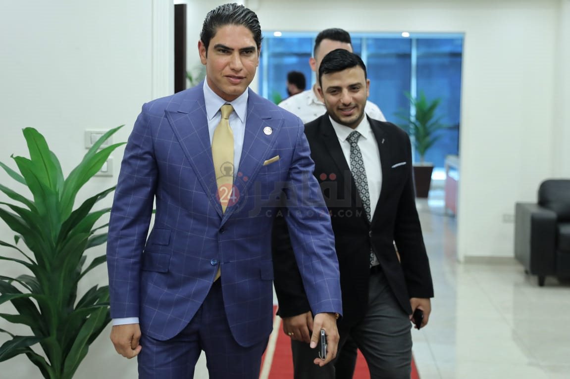 زيارة رجل الأعمال أحمد أبو هشيمة لمقر القاهرة 24