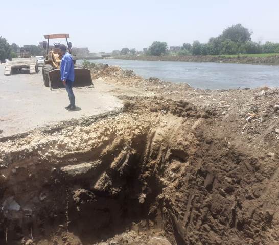 إصلاح الهبوط الأرضي في الزقازيق بالشرقية 02