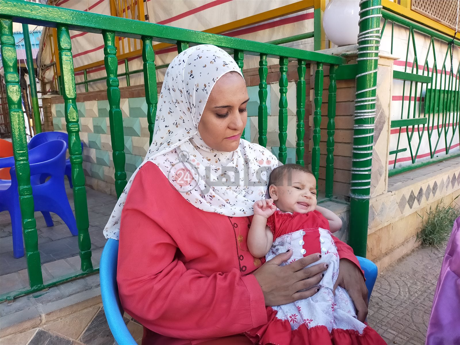 والدة الطفلة رقية فرغلي