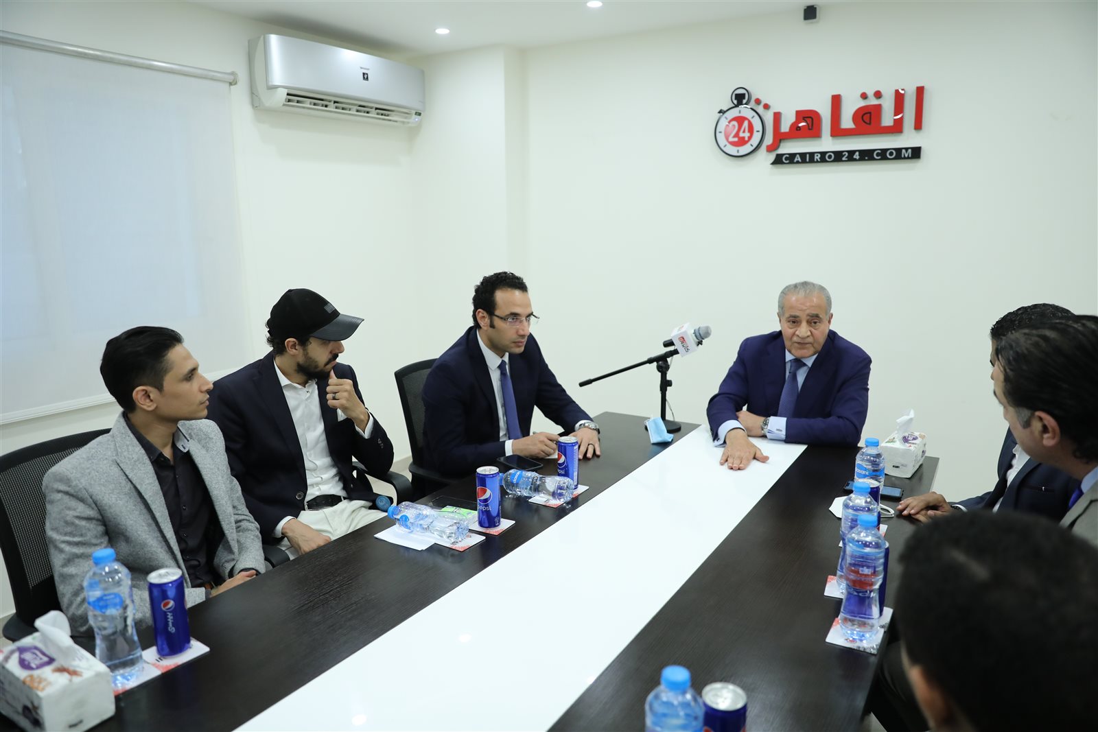 وزير التموين في ضيافة القاهرة 24