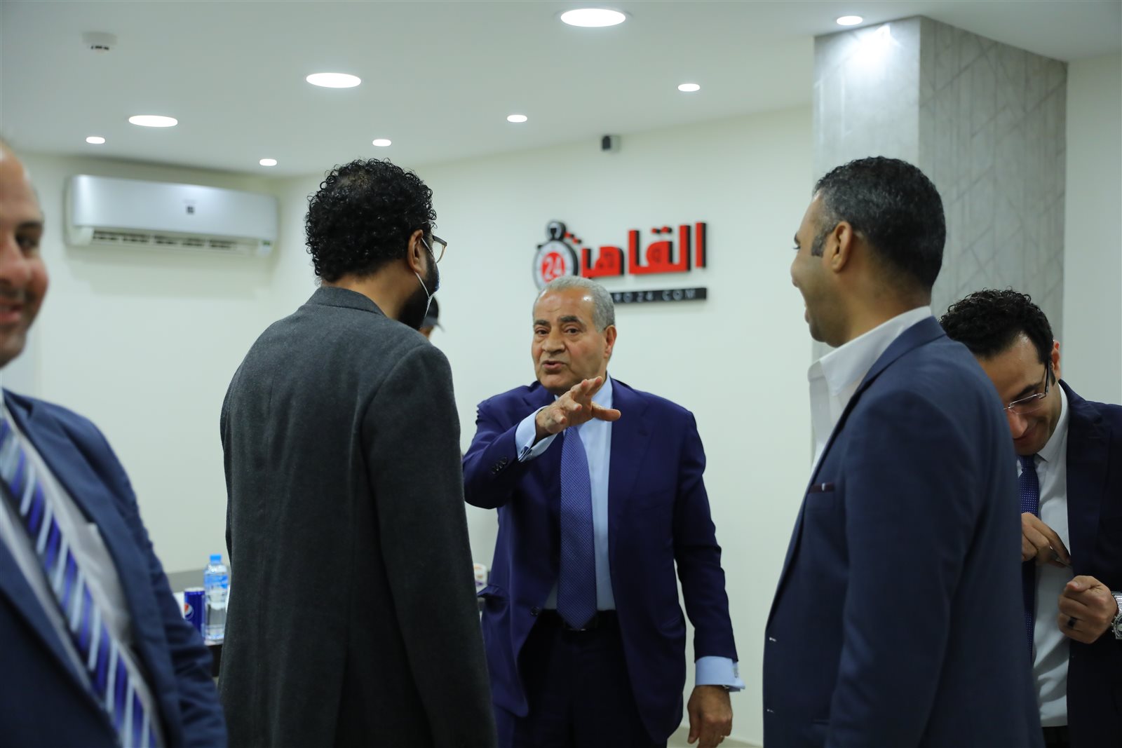 وزير التموين في ضيافة القاهرة 24