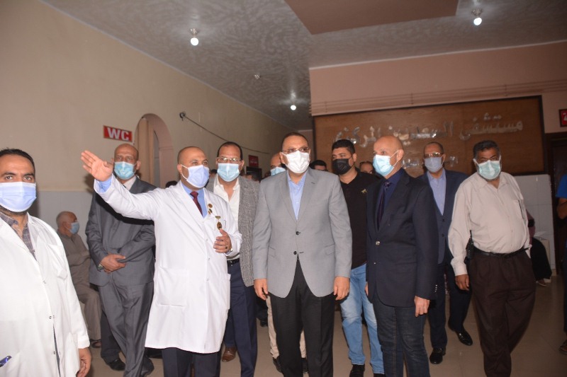 محافظ الشرقية يفتتح قسم الأورام الجديد وقاعة تدريب 3