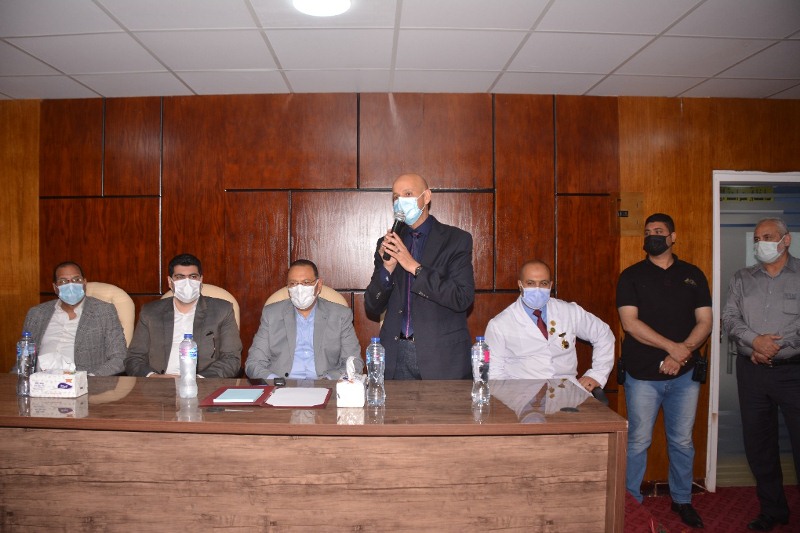 محافظ الشرقية يقرر دعم المستشفى بمبلغ 4