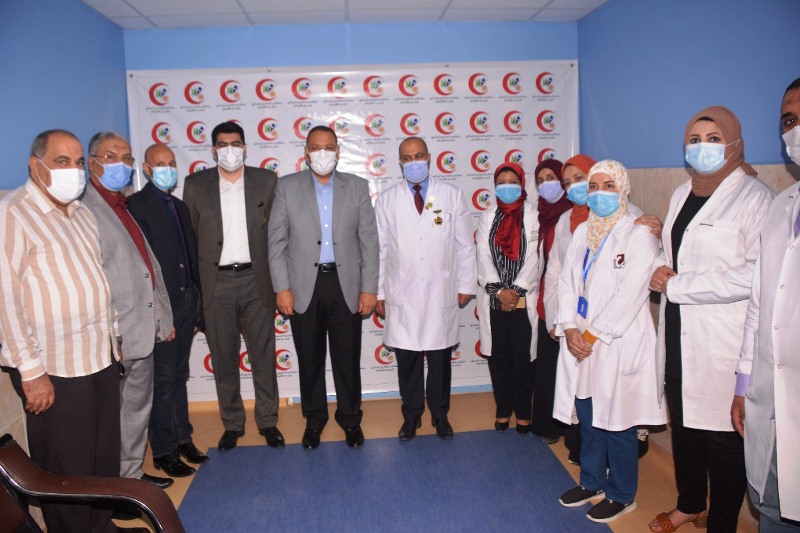 محافظ الشرقية يقرر دعم المستشفى بمبلغ  1