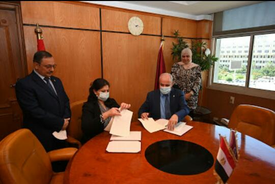 توقيع برتوكول تعاون بين جامعة الفيوم ووزارة التخطيط