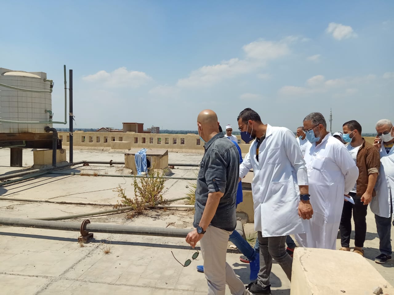 زيارة وكيل وزارة الصحة بالشرقية لمستشفى الحسينية 02