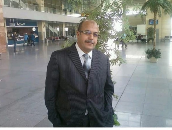 جمال الدامى رئيس قطاع الشؤون القانونية بالمصرية للمطارات