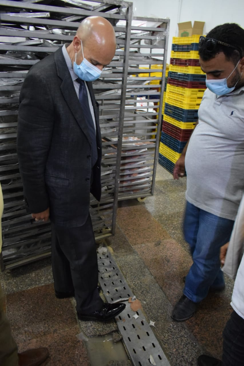 ضبط وإعدام أغذية فاسدة بالعاشر من رمضان 8