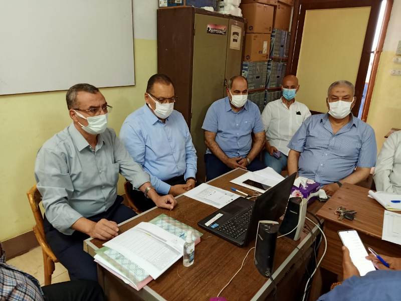 غرفة العمليات المركزية لمتابعة امتحانات الثانوية العامة بالشرقية 02