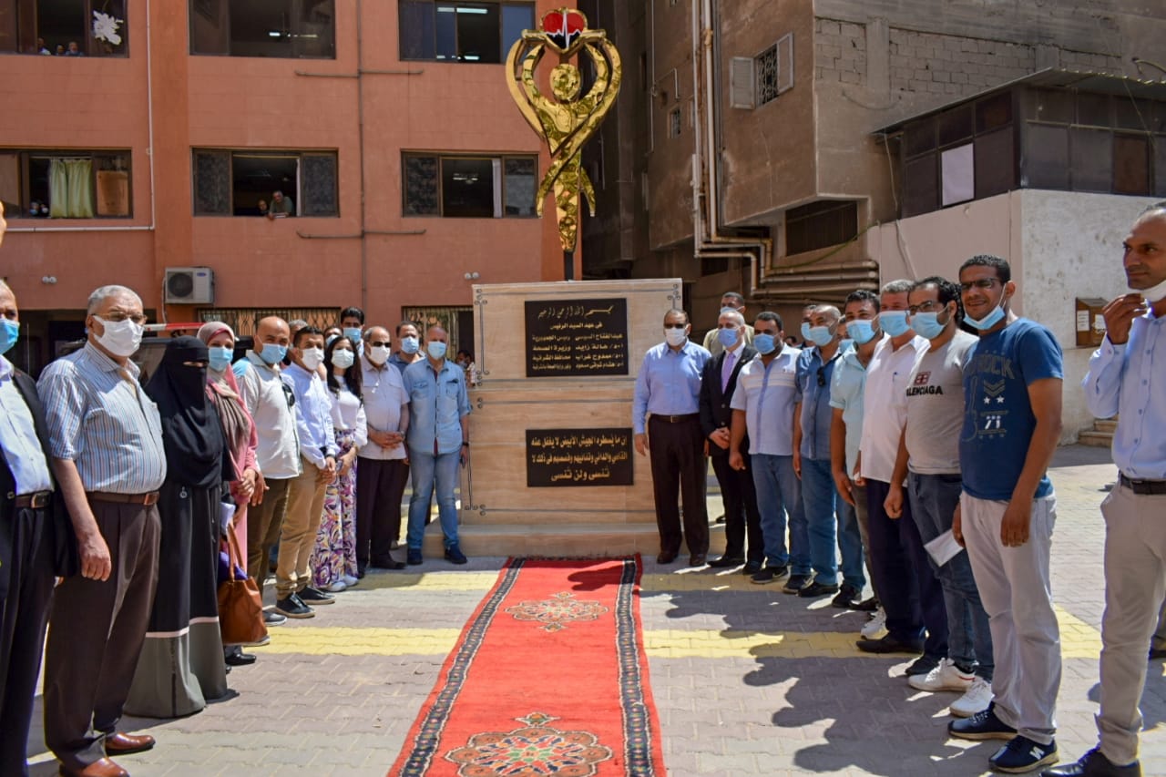 افتتاح النصب التذكاري للجيش الأبيض بالشرقية 1