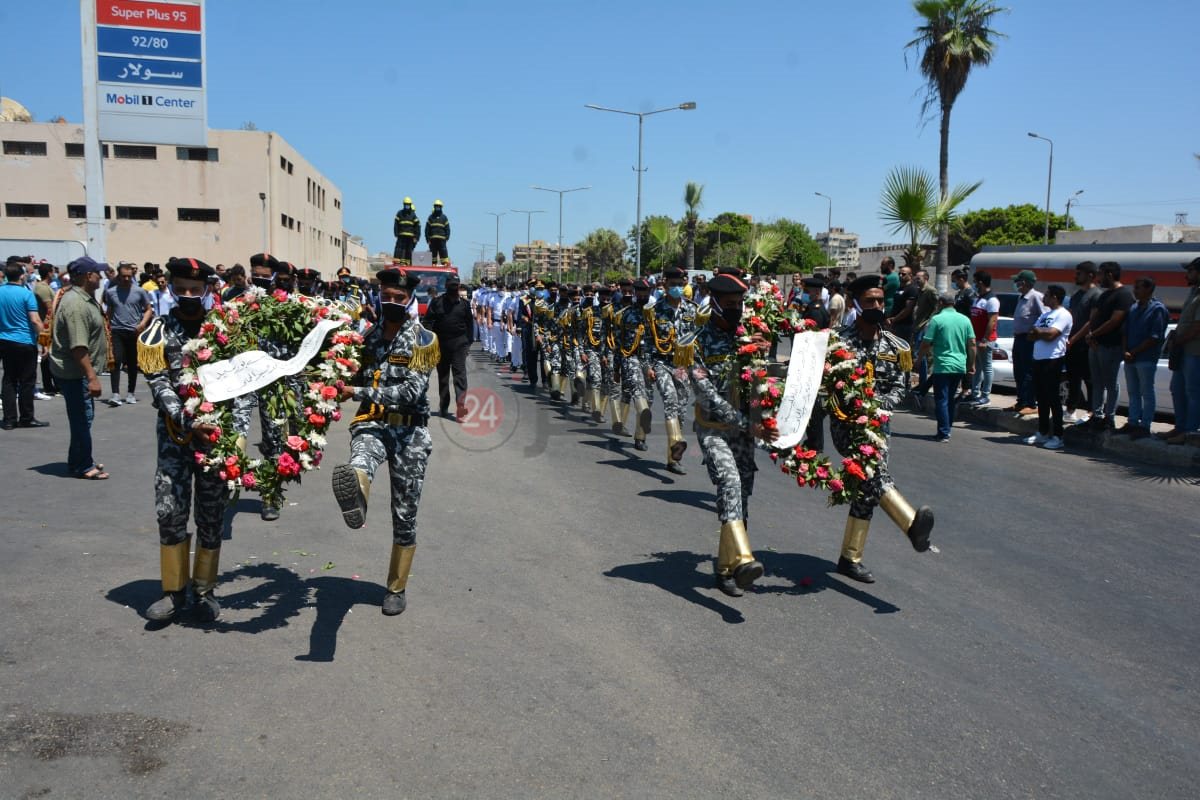 جنازة شهيد الواجب ببورسعيد