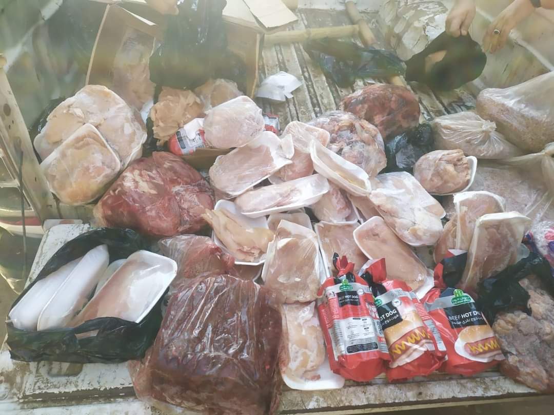 ضبط لحوم فاسدة وكبدة منتهية الصلاحية في الفيوم