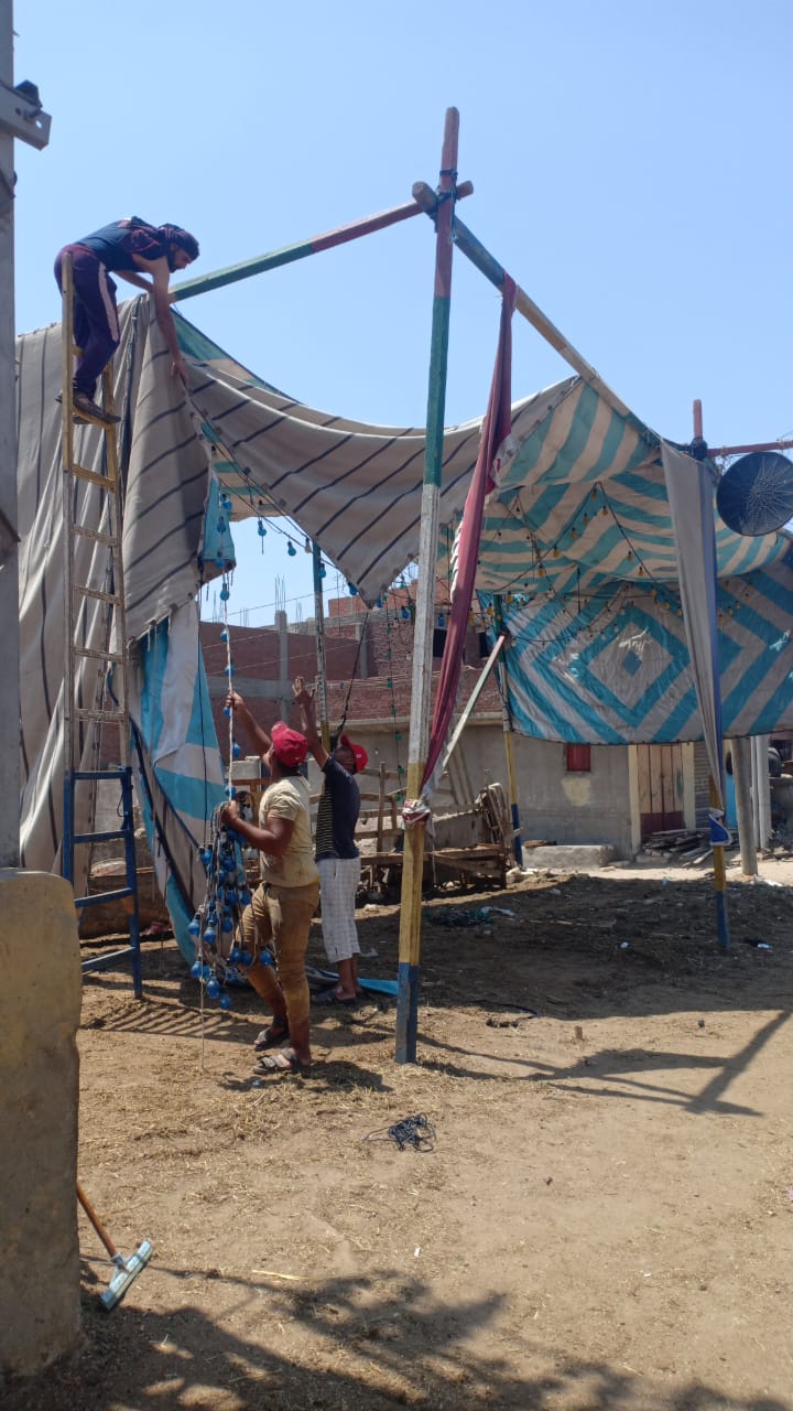 إزالة شوادر لحوم مخالفة بالشرقية 03