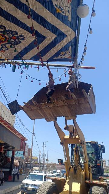 إزالة شوادر لحوم مخالفة بالشرقية 04