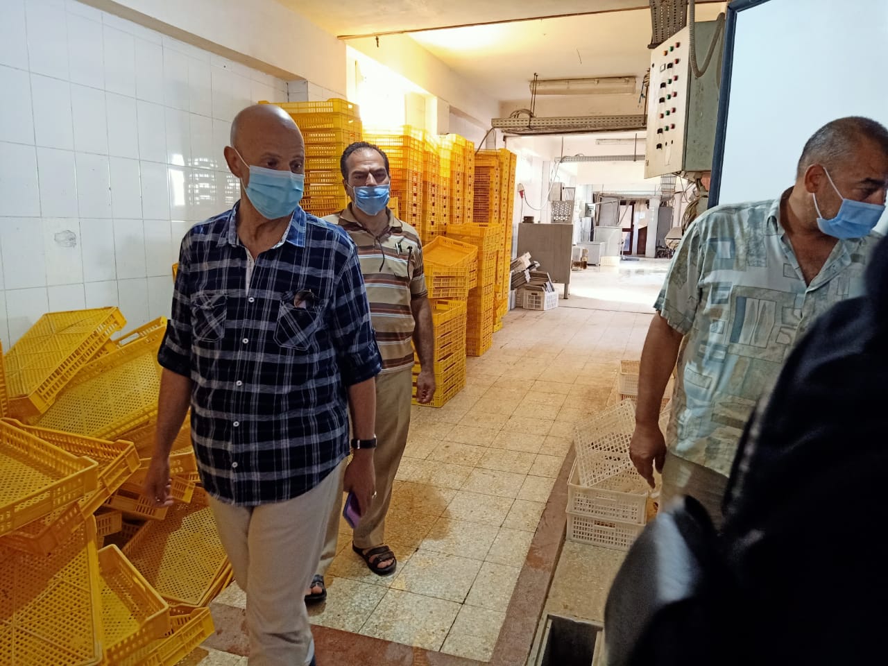 غلق مجزر دواجن مخالف بالشرقية 01