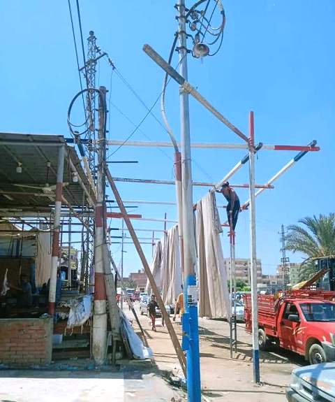 إزالة شوادر لحوم مخالفة بالشرقية 05