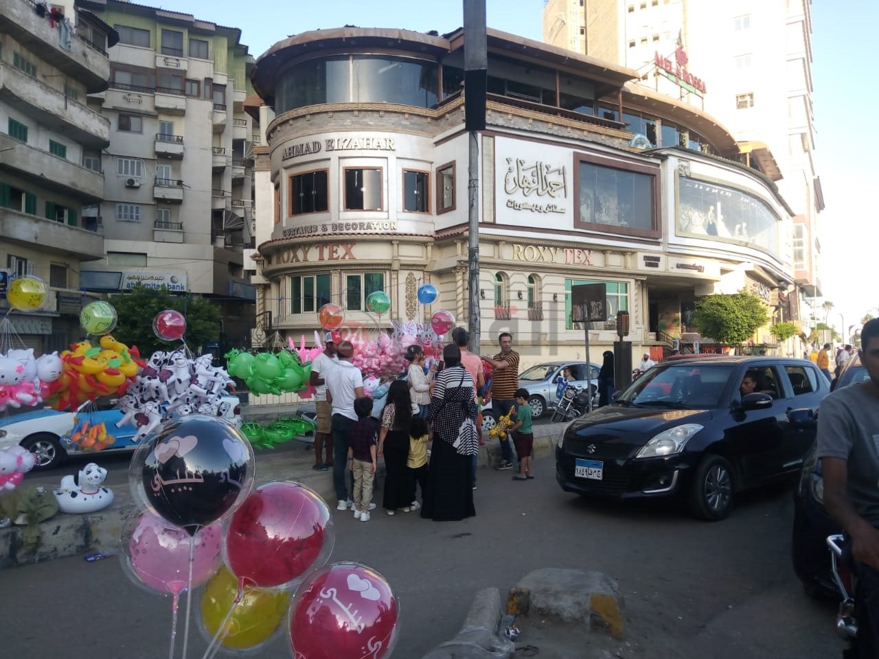 مظاهر احتفال أهالي دمياط بالعيد