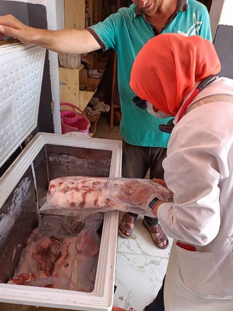 حملة على شوادر اللحوم في الشرقية 02