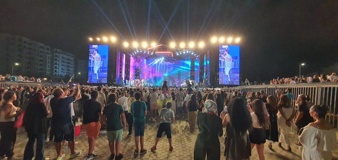 حفل تامر حسني في العلمين