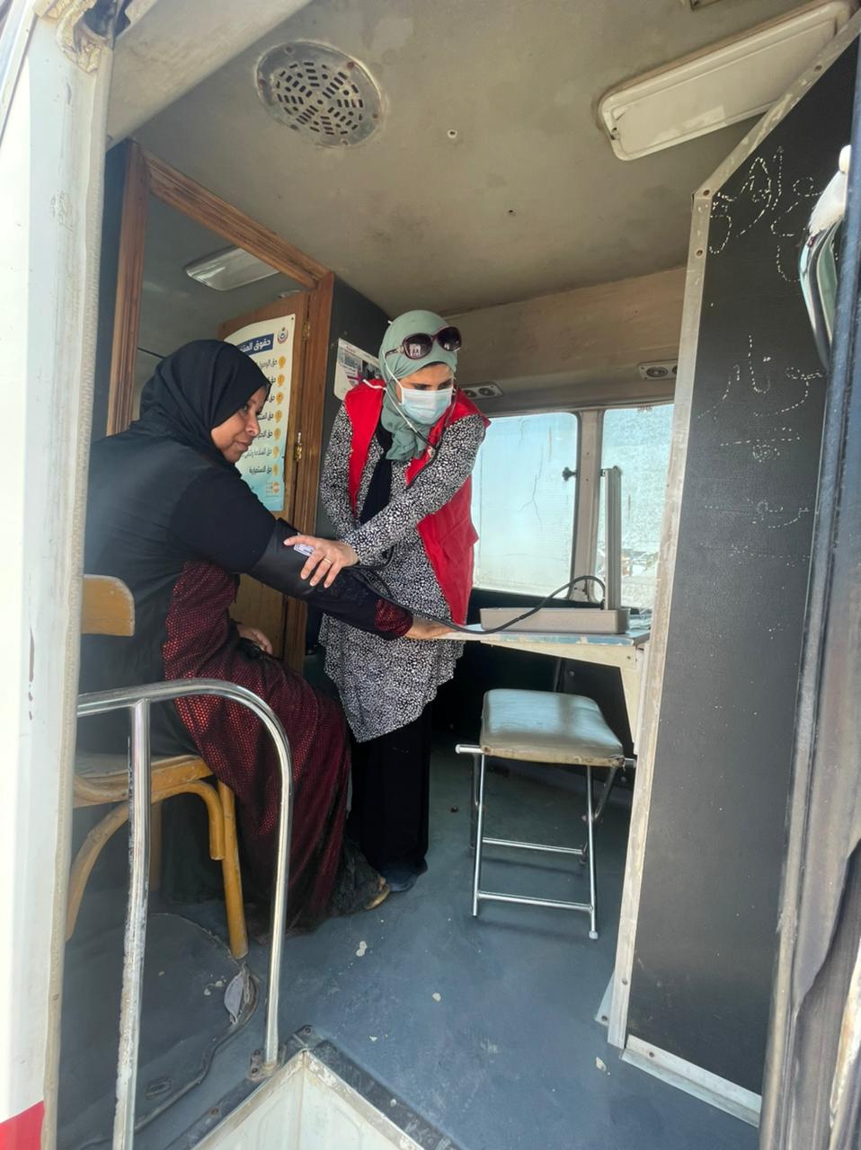 عيادة متنقلة لتقديم الخدمات الصحية للمصطافين بالدقهلية 